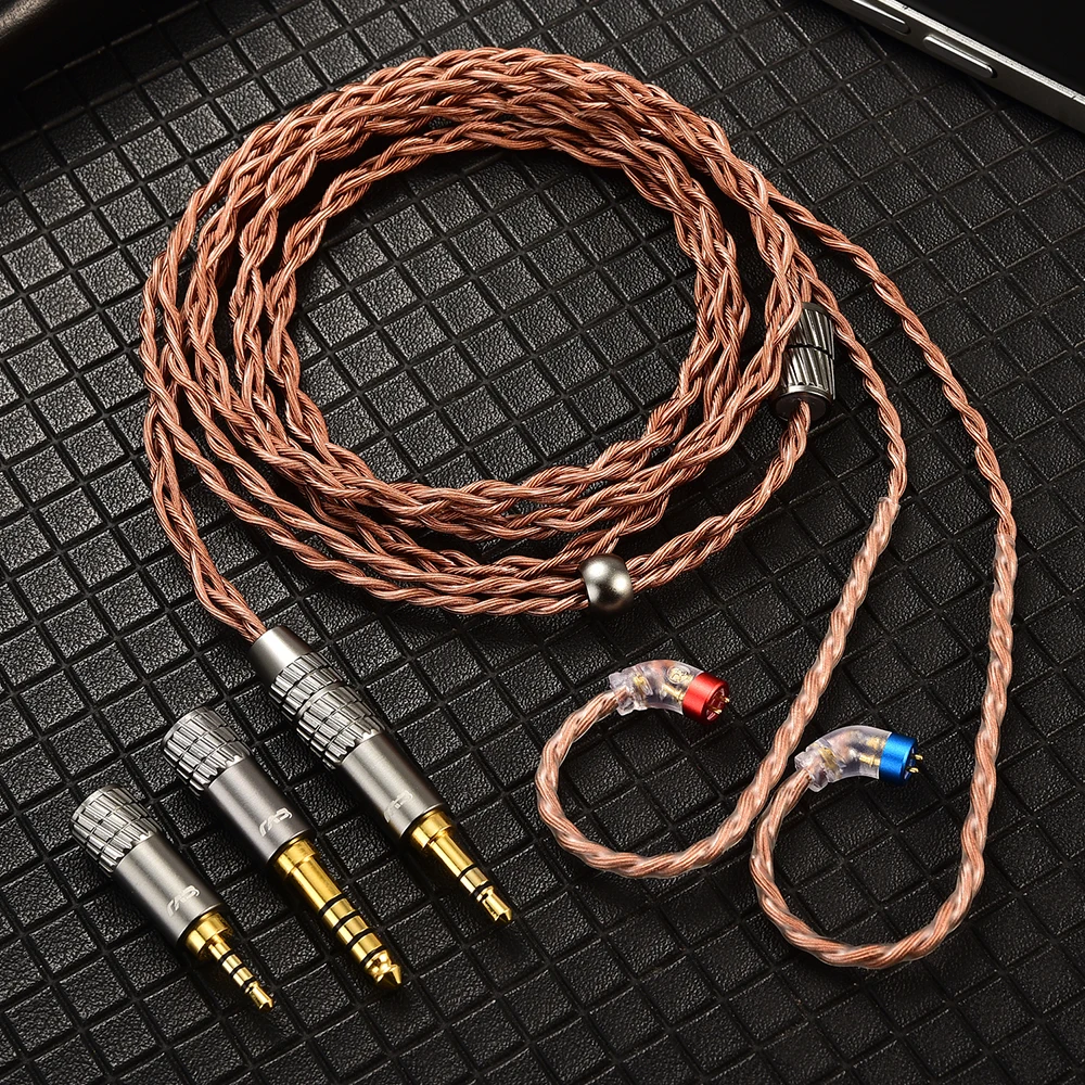 CVJ VS400 Typec interchangeable audio plug 2.5 3.5 4.4mm cable