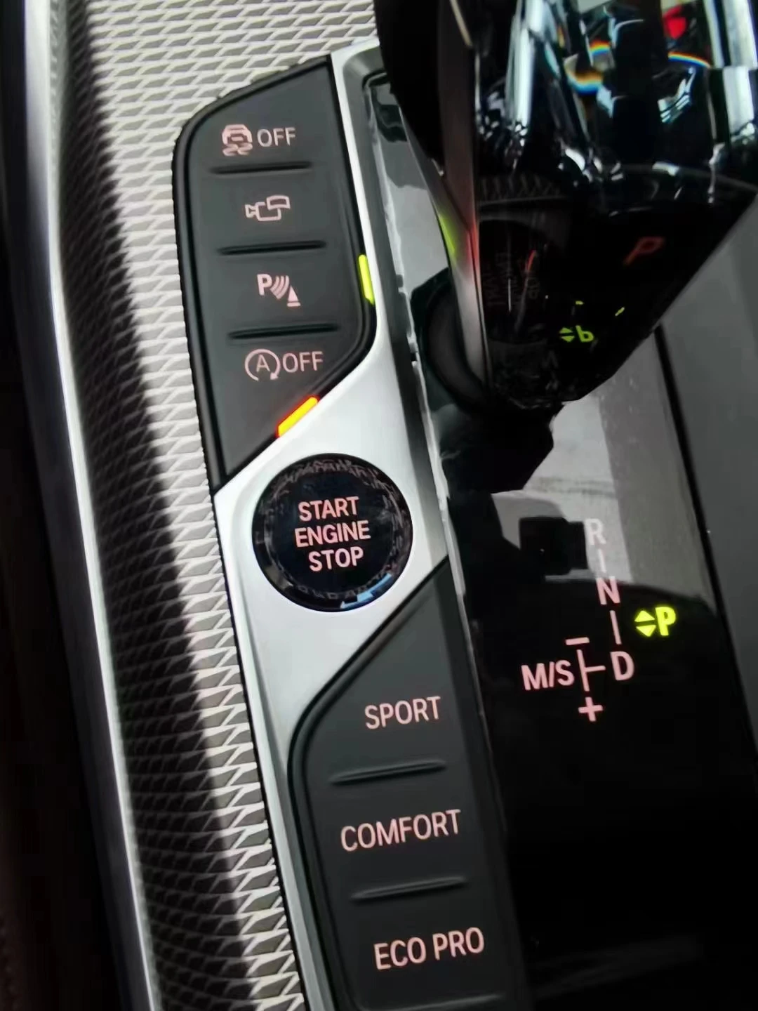 BMW F 또는 G 섀시용 크리스탈 기어 시프트 노브, 3 개