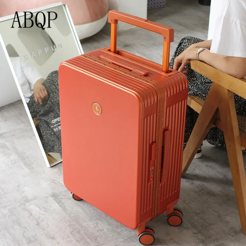 Aluminum frame luggage Cabin, With USB charging student trolley case,  password travel box，Couples Holiday Travel Suitcase - AliExpress