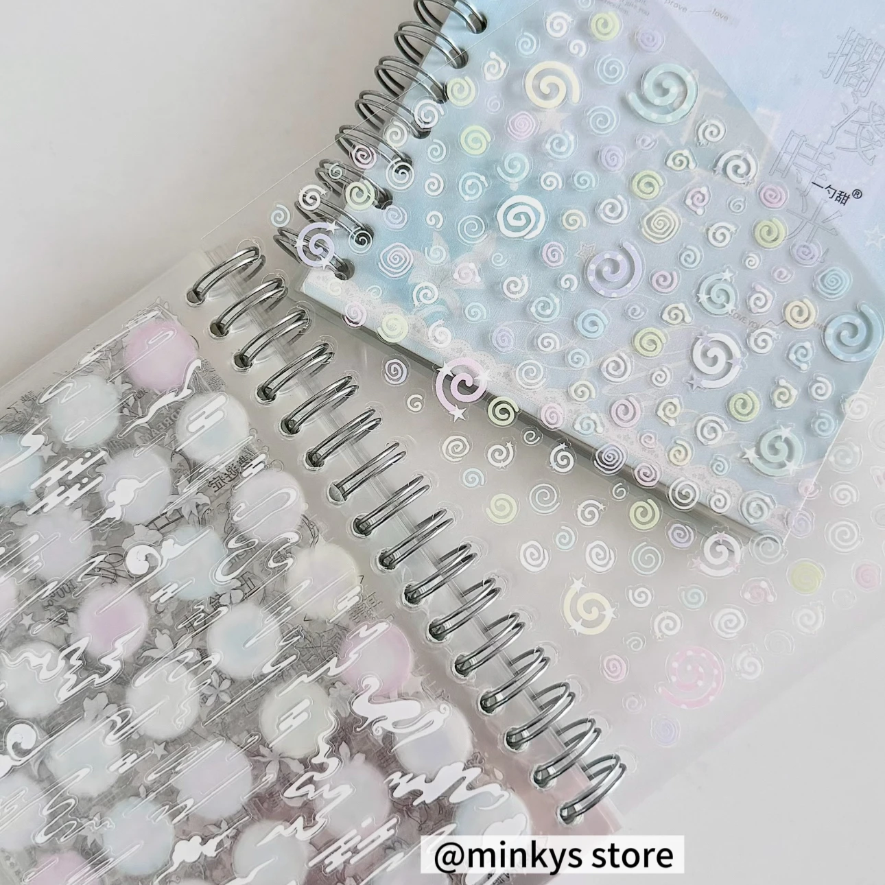 Premium PET Transparent Sticker Collection for Scrapbooking and Journaling