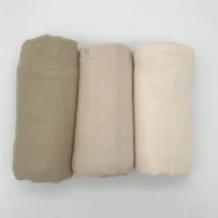 120x120cm Newborn Bedding Cotton Bamboo Blanket Swaddling Baby Blankets Muslin Swaddle Blanket Diaper 1