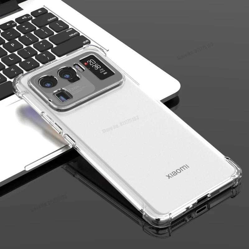 Clear Soft Shockproof Silicone Phone Case