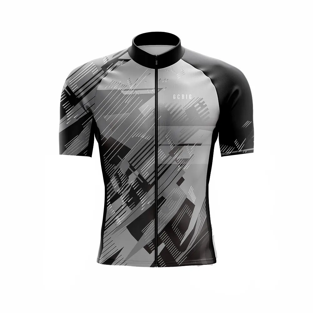 Cycling Jersey Maillot Mountain Bike Men's Short-Sleeved Mountain