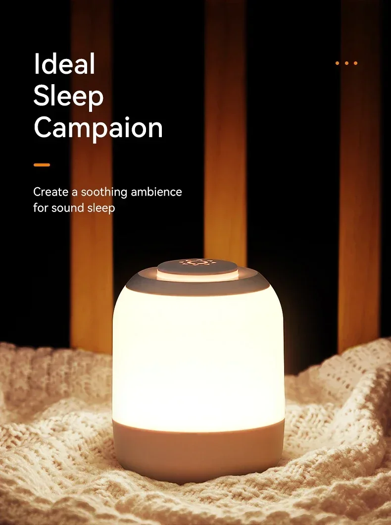 Description Picture 2 of itemLED Night Light Touch Lamp Bedroom Lamp Bedside Lamp Table Lamp with Touch Sensor Portable Desk Lamp Light for Kids Gifts Led