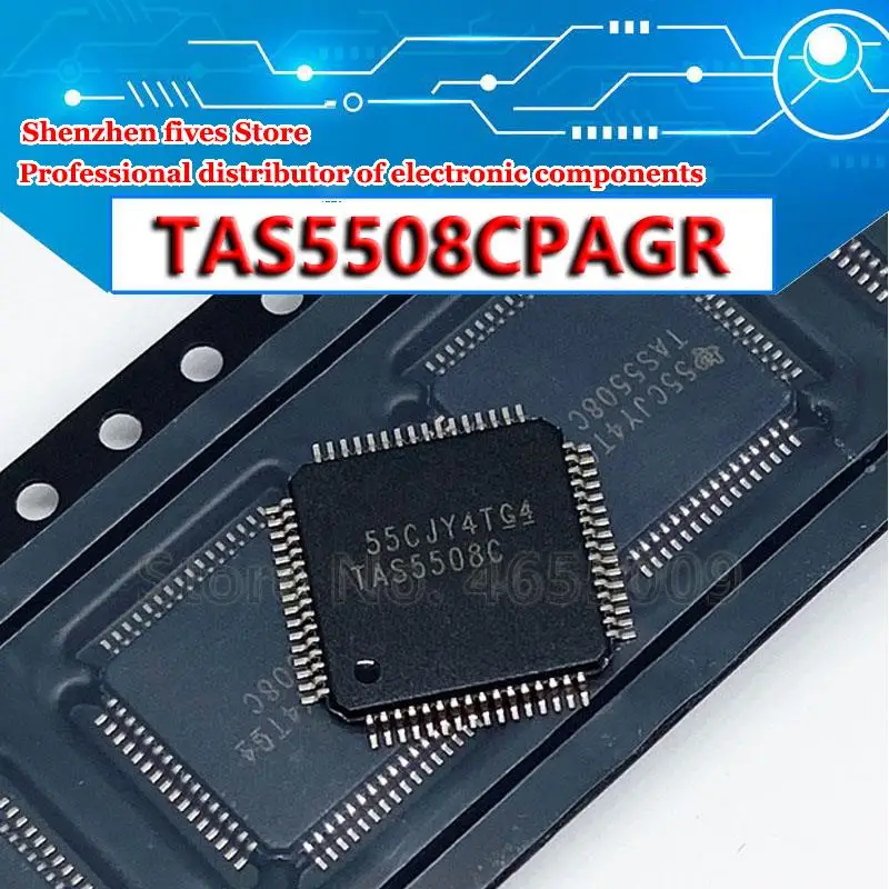 

(1 шт.) 100% новый TAS5508C TAS5508CPAGR QFP-64 чипсет