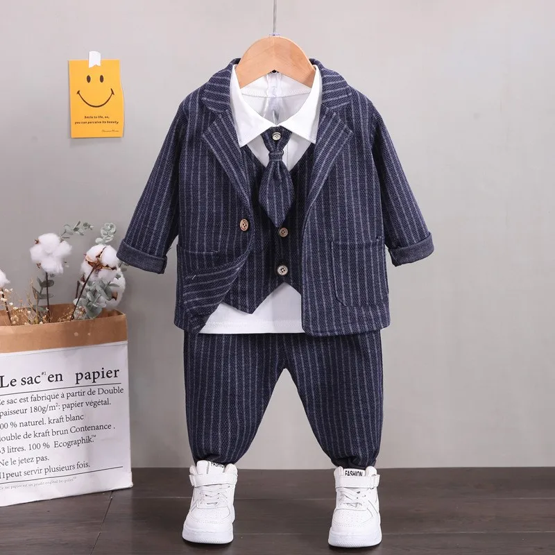 Boys Three-Piece Suit Set,baby outfits,baby boy outfits