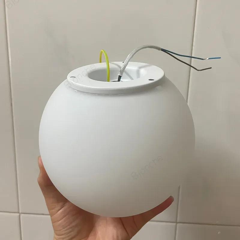 

Modern Glass Wall Light 15cm Round Ball Wall Lamp for Dinning Room Bedroom Home Decor Nordic Led Lights Kitchen Ceiling Lamp