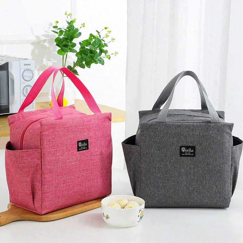 Portable lunch box bag, Insulated, for work and school