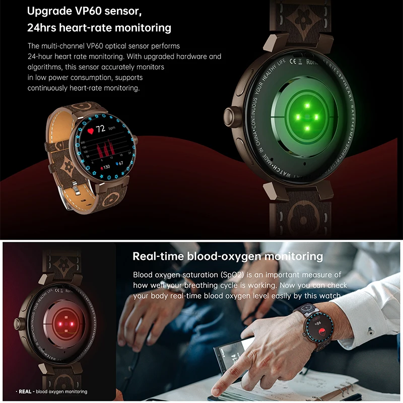 Lige Watch For Men 2022 Smartwatch Wireless Charging Smart Watch