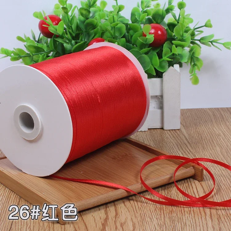 Luxurious 10m White Silk Satin Ribbon for Gift Wrapping & Special Occasions
