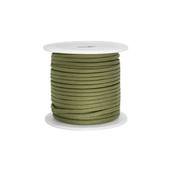 Premium 100FT Heavy Duty Outdoor Survival Paracord Rope - 9 - Strand, 4mm Thick for Camping, Hunting, Fishing, and DIY Projects (Army green)