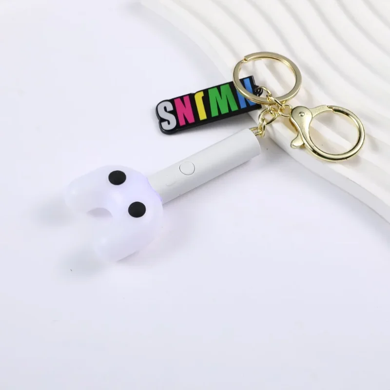 Nwjns 10 color electronic small light keychain pendant