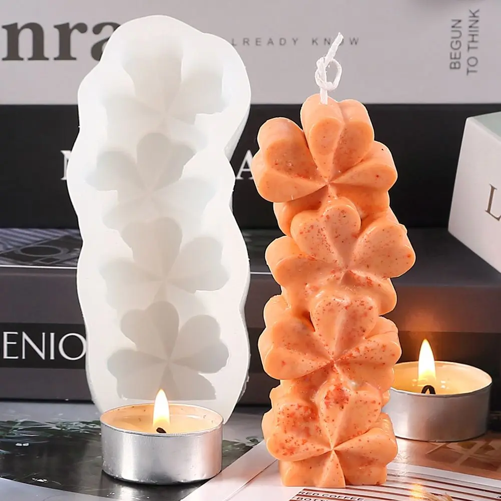 3D Flower Candle Mould DIY Handmade Flower Aromatherapy Candle Mold – UG  LAND INDIA