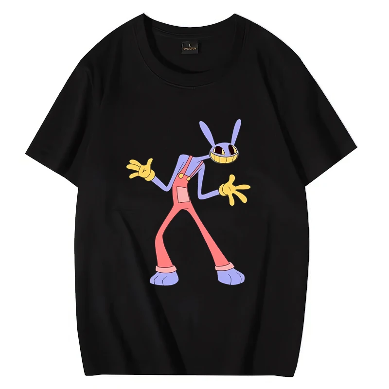 

2023 NEW 100% Cotton T Shirt Men Women Amazing Digital Circus Pomni funny streetwear Oversized Tops Short Sleeve Unisex Tees