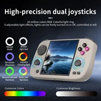 Console de jeu rétro portable Anbernic RG CubeXX, écran IPS de 3,95 pouces, système Linux 64 bits avec éclairage de joystick RGB, prise en charge HDMI 3