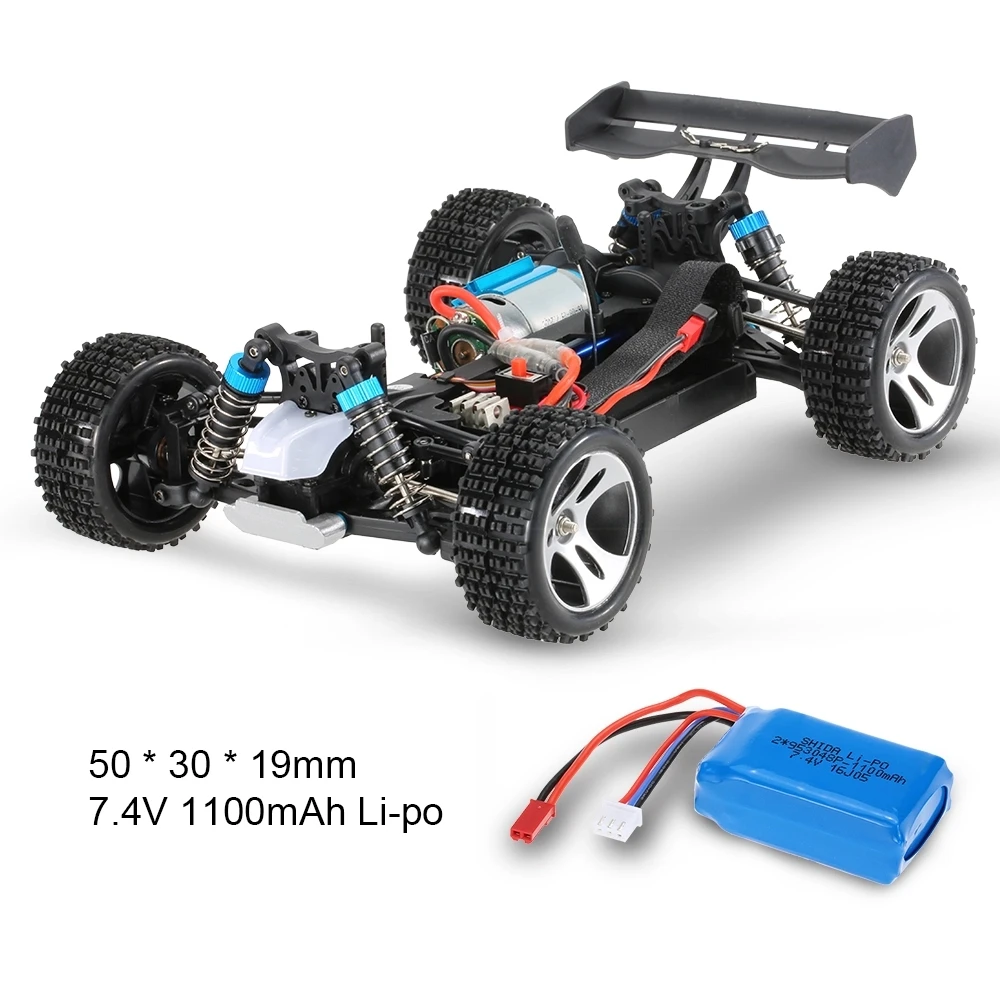 XUEREN WLtoys A959-B 레이싱 RC카, 1:18 2.4GHz 4WD 랠리 레이싱 카, 어린이 성인용 고속 차량, 신제품