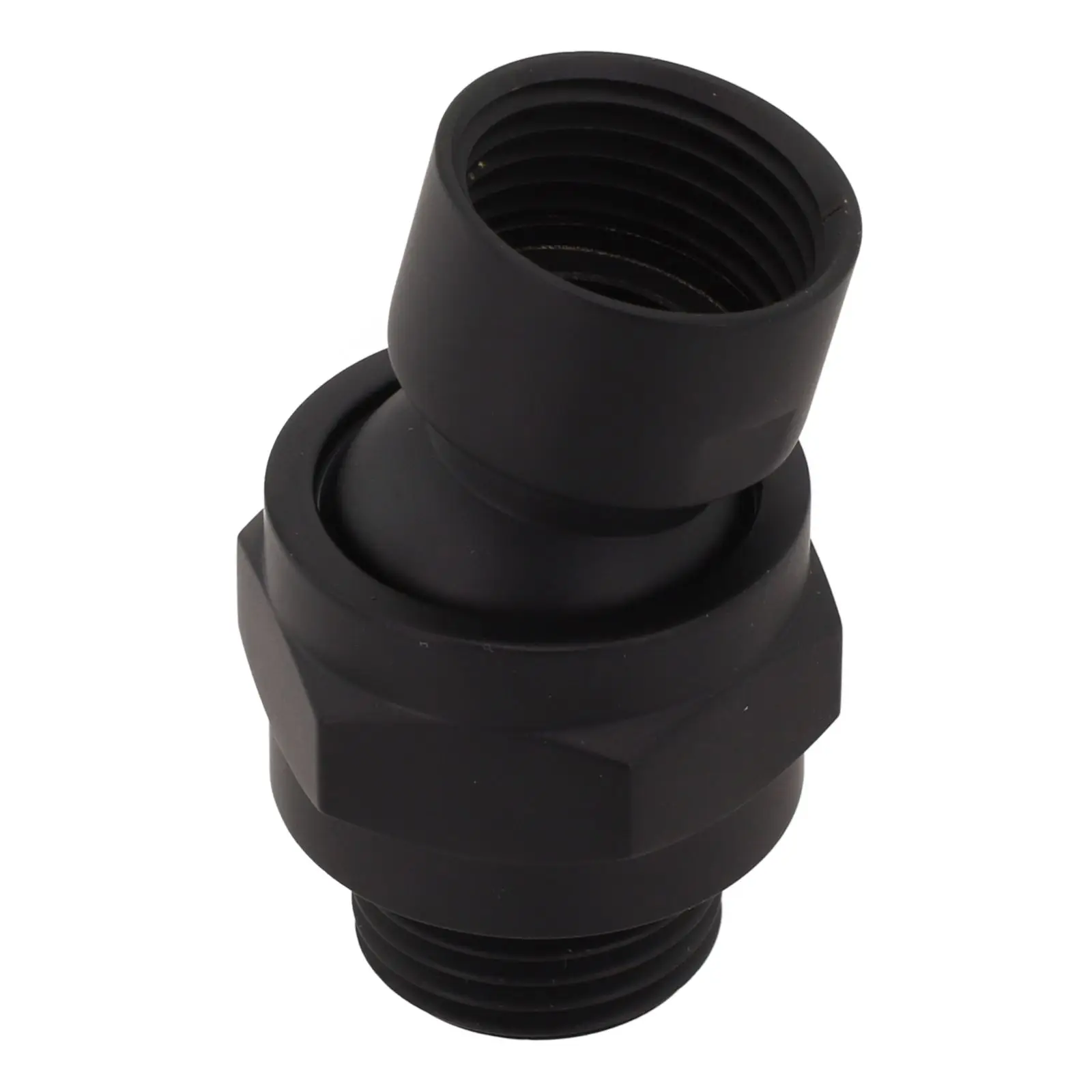 G1/2 Shower Head Adapter Female And Male Thread Rainfall Shower Handheld Shower Connector Swivel Angle 23° Accessory 3