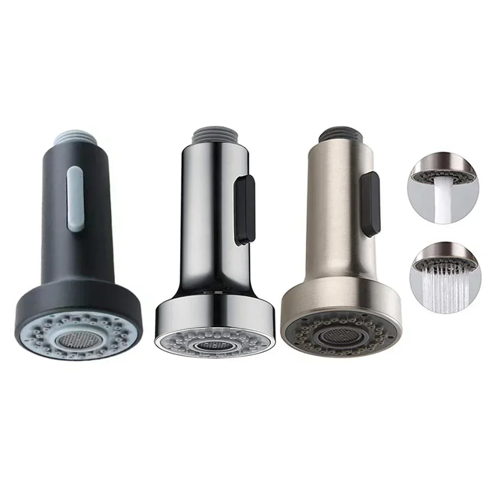 Kitchen Pull Out Faucet Sprayer Nozzle ABS Durable Water Saving Bathroom Basin Sink Shower Spray Head Multifunction Pull Head 6