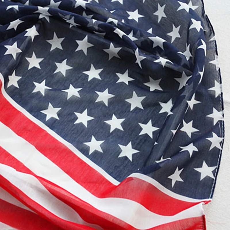 Рисунок 2 - Новый стильный модный шарф с флагом США