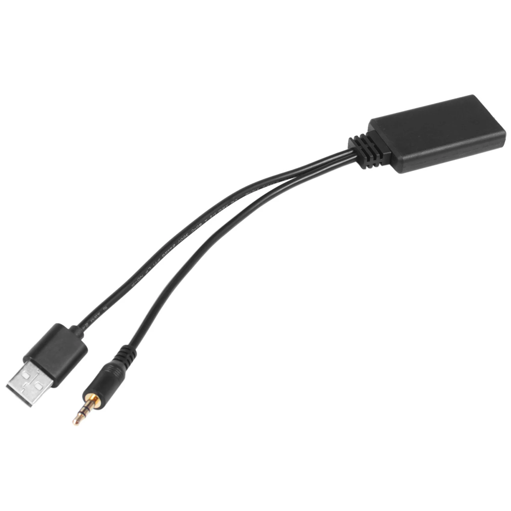 

Car Wireless Bluetooth Module Music Adapter Auxiliary Receiver Aux Audio Usb 3.5Mm Socket For Bmw E90 E91 E92 E93
