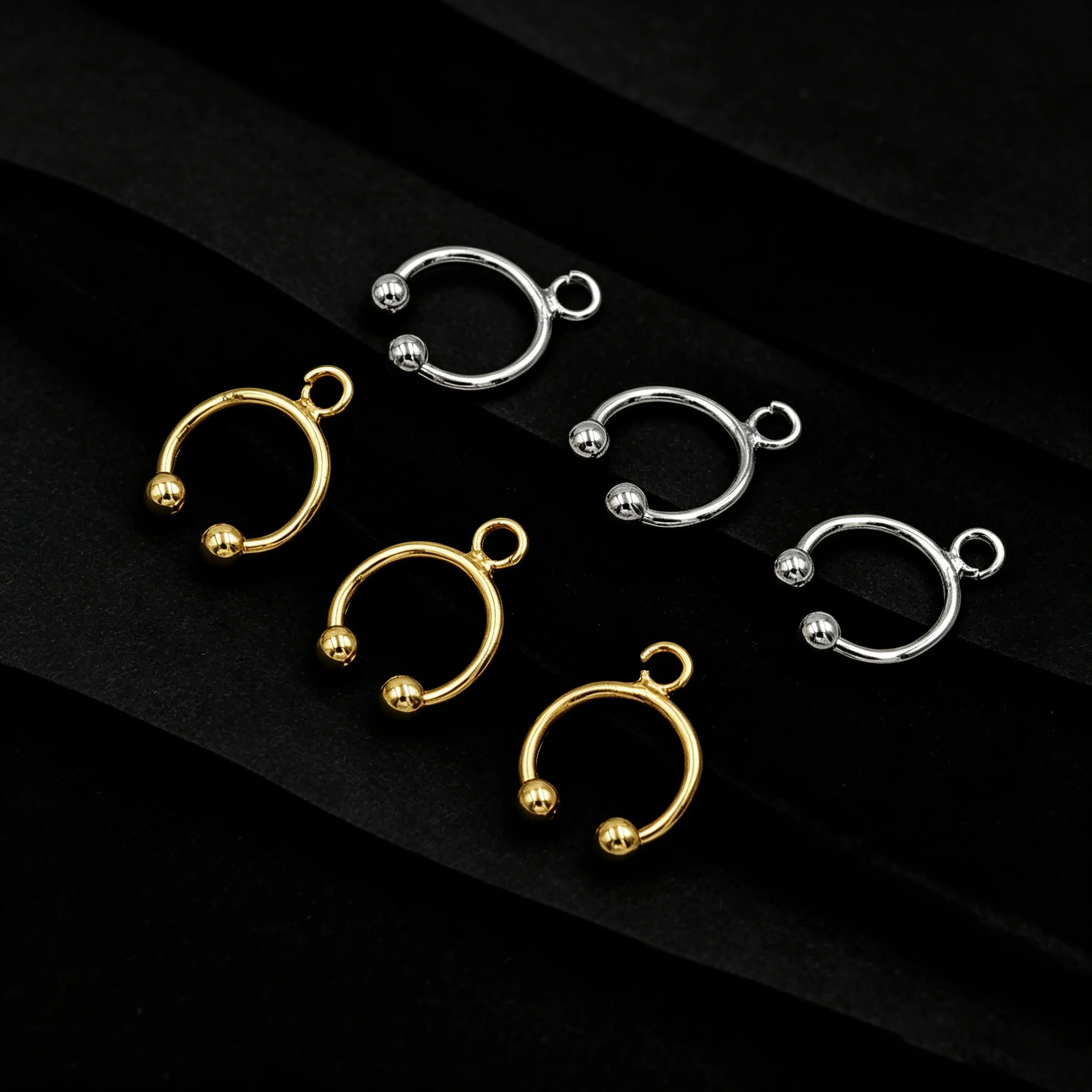 Set of 5 No-Piercing Ear Cuff Clips - Elegant DIY Earrings Accessories