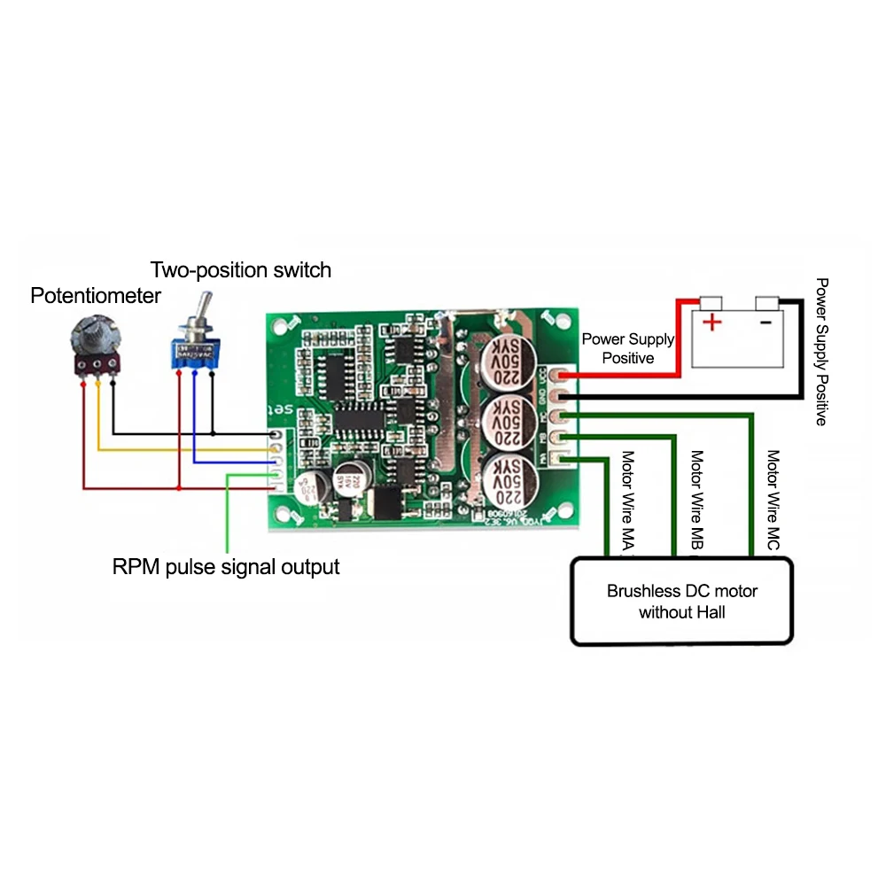 motor com protecao sobre corrente 12 36v 15a 500w 03