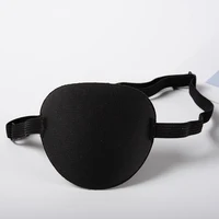 1Pcs Pirate Eye Patch Unisex Single Eye Patch Eyepatch One Eye Washable Adjustable Concave Eye Patch Kid Pirate Cosplay Costume 1
