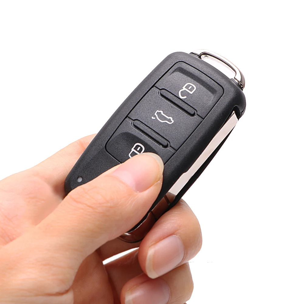 folding car key shell car key shell for VW Beetle/Caddy/Eos/Golf/Jetta/Polo/Scirocco/Tiguan/Touran/UP blank 3 buttons remote flip