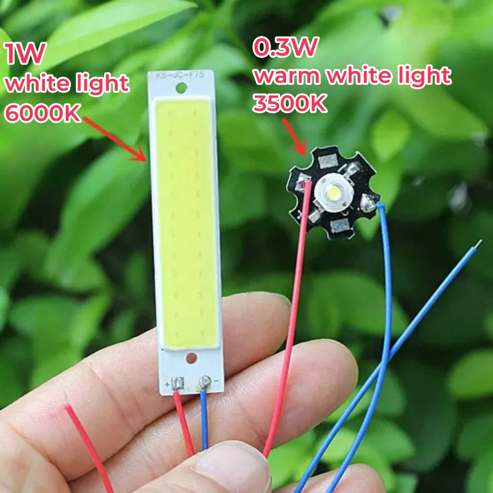 Dual LED Light Board Desk Lamp Flashlight DIY Accessories