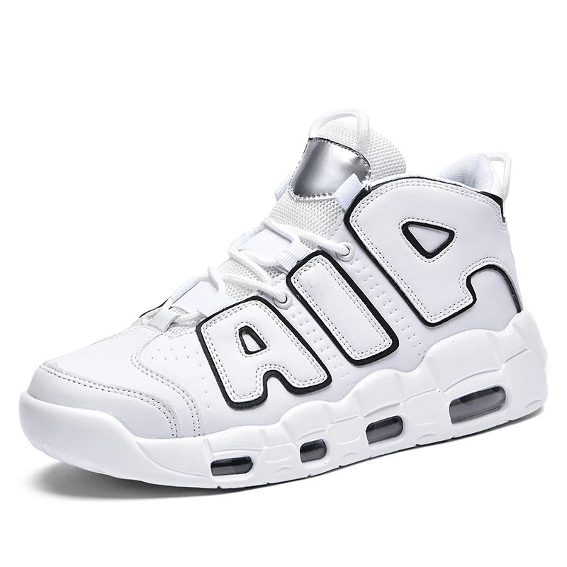 New style basketball shoes - high-top shock-absorbing air cushion sports shoes lightweight trendy shoes casual shoes for men 10