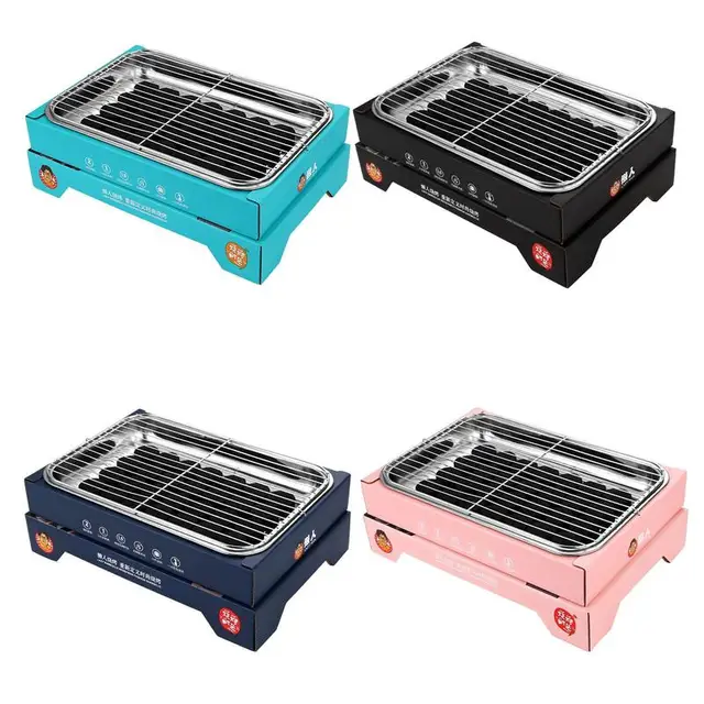 Hordozható Faszén Grill Eldobható Faszénrácsok Biológiailag Lebontható Szabadtéri