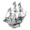 Golden deer boat 3D Metal Puzzle model kits DIY Laser Cut Puzzles Jigsaw Toy For Children 4