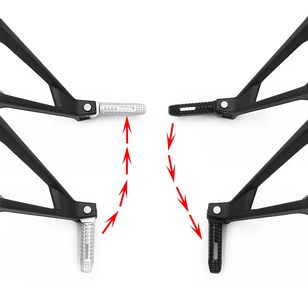 Motorcycle Footrests For BMW S1000RR S1000R 2009-Motorcycle Rear Passenger Footrest Bracket Kit