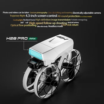 Mini Rc Drone 8K HD Elicottero in modalità senza testa a 4 assi 360 °   Flip telecomando Quadcopter Mini UAV