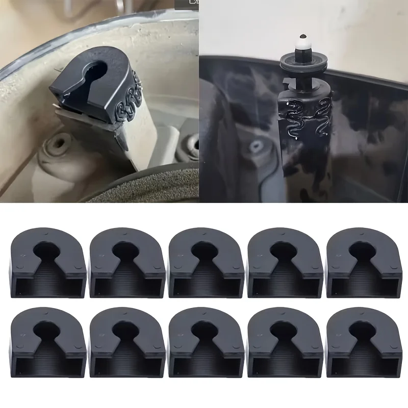 10pcs Door Trim Clip Bases For Car Doors For Repairing Volkswagen Door Trims Secures Door Trims Vehicle Maintenance Parts