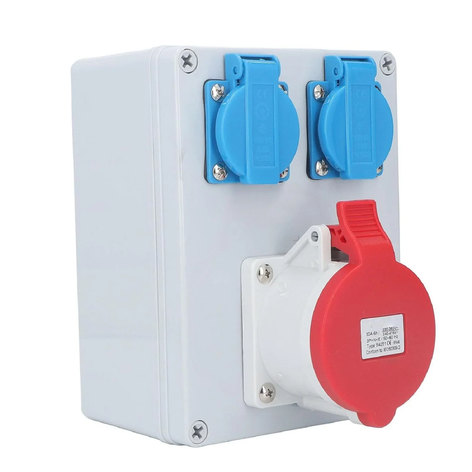 Construction Power Box Wall Distributor Socket For Construction 220-250V 16A Sockets Compact And Robust Design