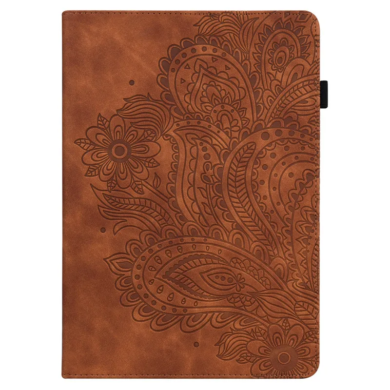 Embossed Leather Stand Tablet Cover