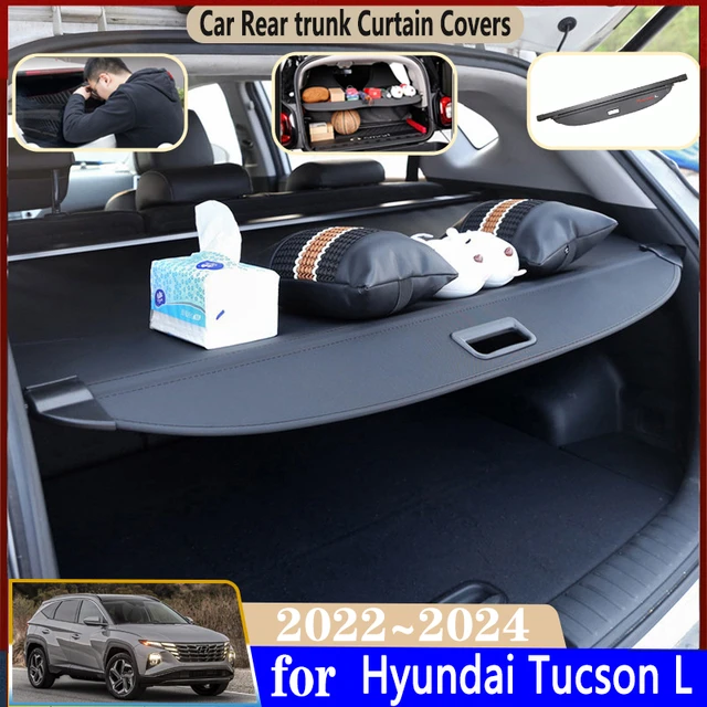 Car Trunk Curtain For Hyundai Tucson L NX4 2022 2023 2024 Car Dedicated Trunk  Cover Rear Curtain Retractable Space Accessories - AliExpress