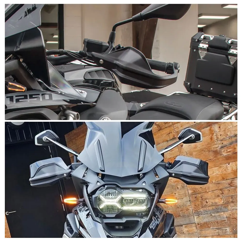 Moto Protège-Mains Pour BMW R1250GS R1250GSA R 1250 GS/pour GSA 2018 19 20 2021 Nouvelles Extensions Garde-main Leviers D'embrayage Frein Protecteur Bouclier Garde-main Bouclier Protection Mains Moto
