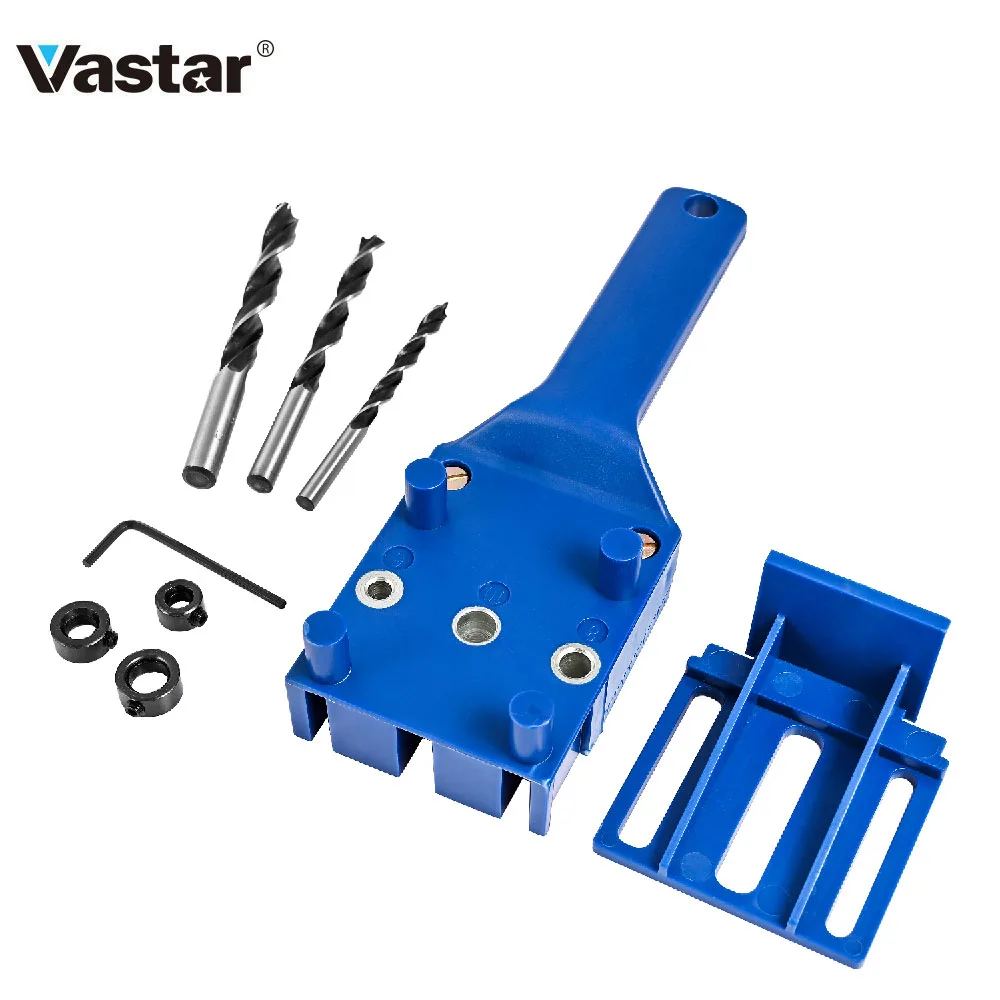 Woodworking Dowel Jig Drill Guide Drilling Tools Carpentry Wood