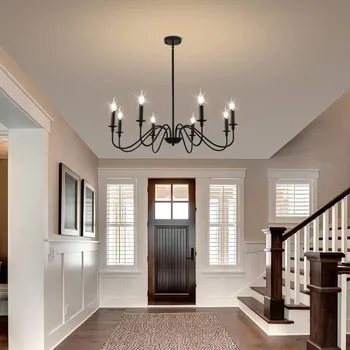 Retro Candle Chandelier 1