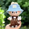 17cm Cute Mini Plush Doll'S Clothes Outfit Accessories For Korea Kpop Exo Labubu Idol Dolls Dog Overalls Set Clothing Kid Gift 1