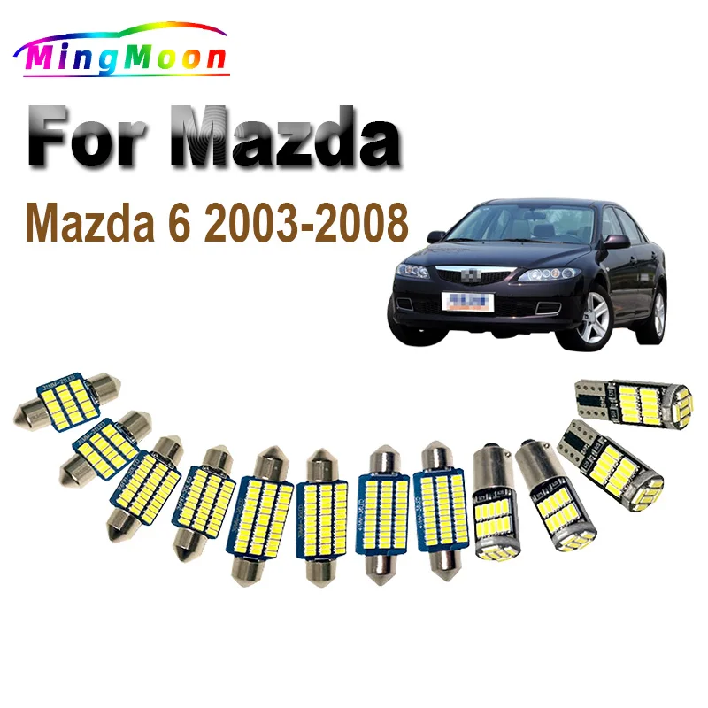 

12 шт., Внутренняя деталь для Mazda 6, 2003, 2004, 2005, 2006, 2007