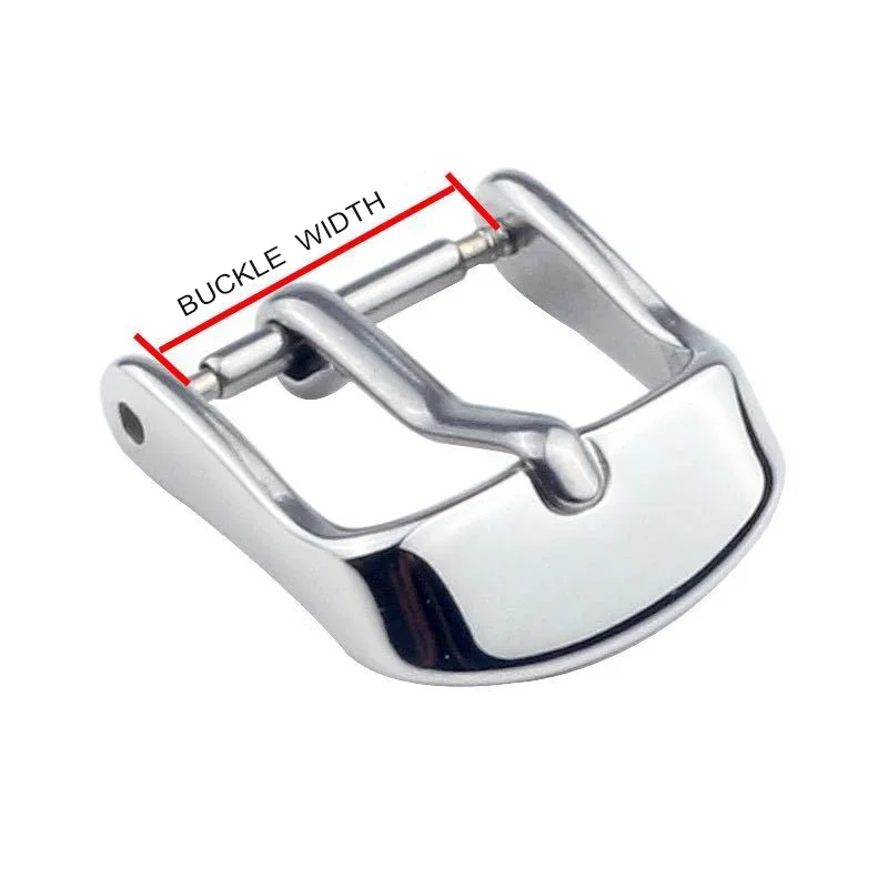 Stylish Stainless Steel Strap Buckle in Multiple Finishes
