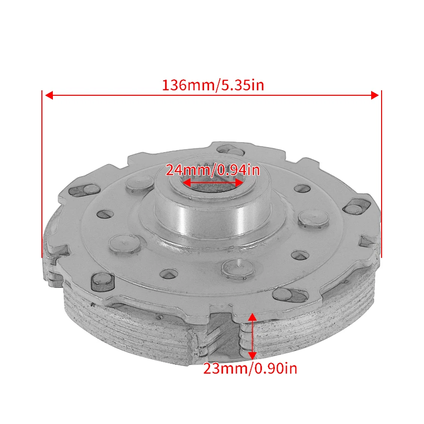 Motorrad kupplung zentrifugal für Arctic Cat 0823 efi 338 efi cr gt cr cr cr cr xt oem: 2011-2015 Teile – Detail 10