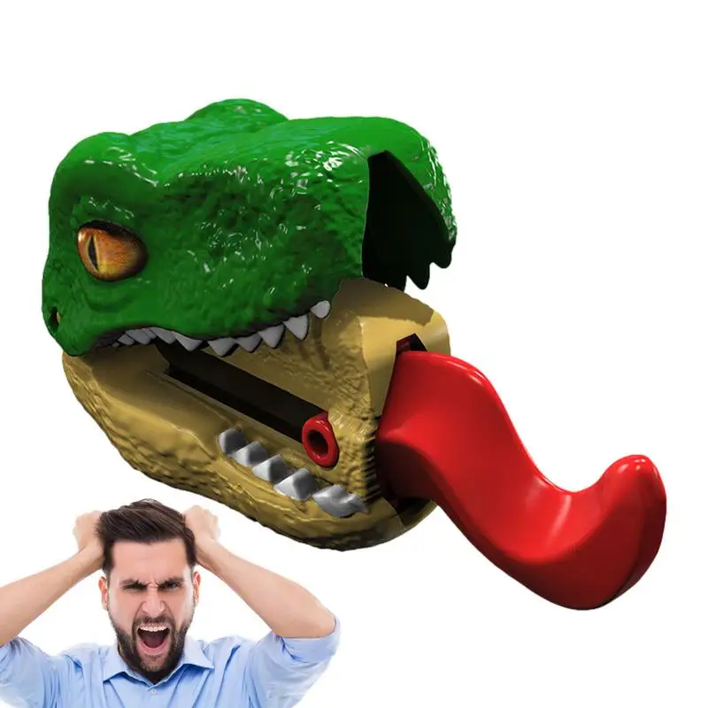 

Gravity Dinosaur Toy Cartoon Dinosaur Toy Retractable Retractable Magic Tricks Props Joke Toys For Kids And Adults