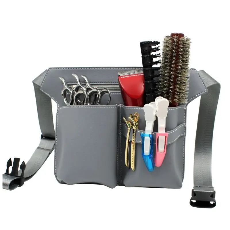 Professional Barber Scissors Bag Waist Pack Hairdressing Hair Salon Tool Waist Bag Hairdressing Tool Belt