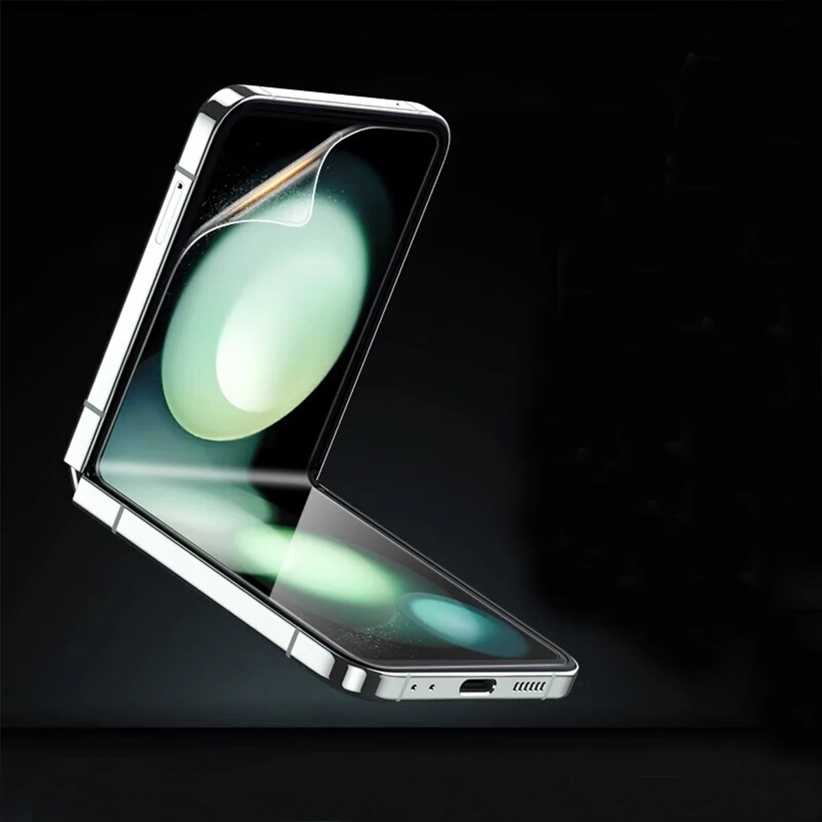 2PCS Flexible Full Screen HD Glossy Hydrogel Protector Film