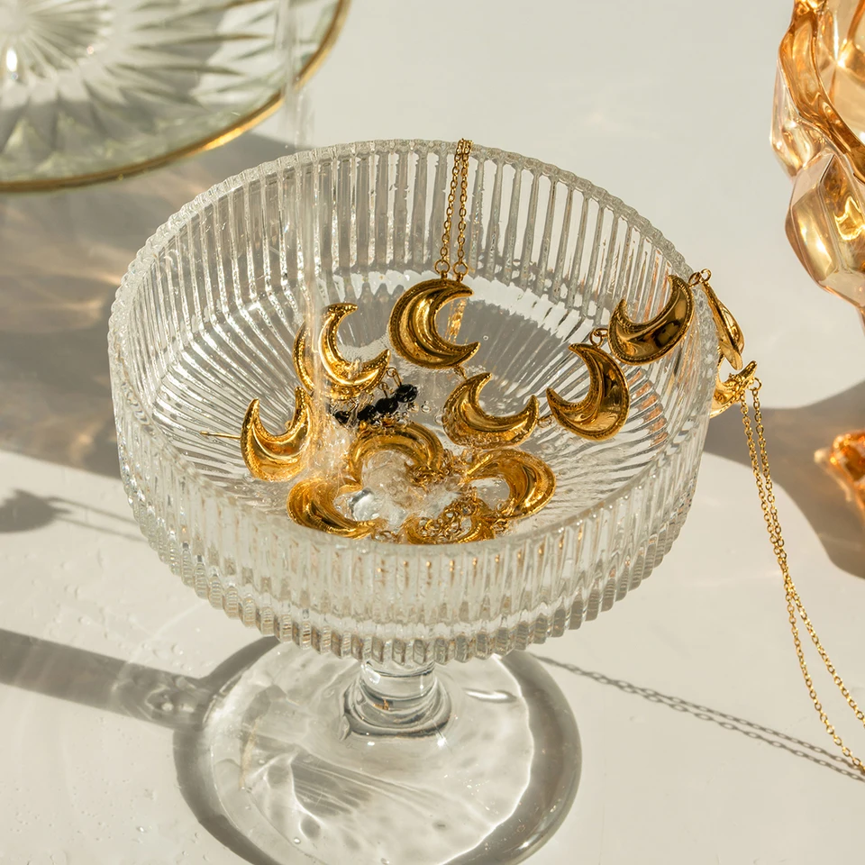 Bracciale Dodo Stella e Luna Oro Rosa e Diamanti Neri