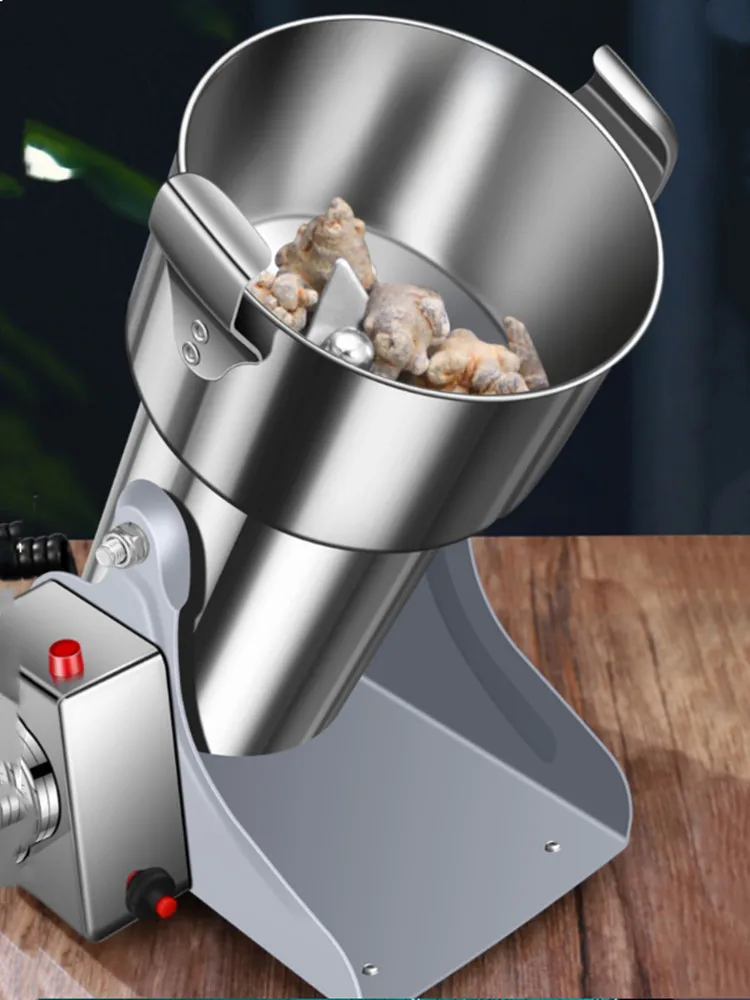 1000G 110/220 Grinder Machine Grains Electric Herbal Coffee Powder Miller Dry Food High Speed Intelligent Spices Cereals Crusher 5